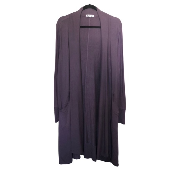 Athleta PRANAYAMA LONG WRAP Dust Violent - Picture 5 of 9